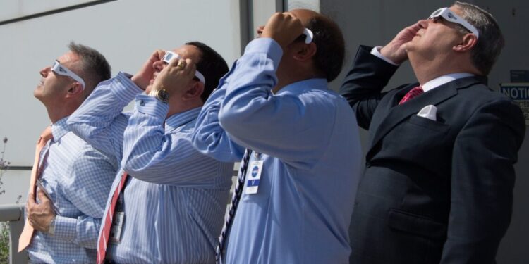 Nasa transmitirá acontecimentos principais, visão de telescópios e dos lançamentos de foguetes
NASA/Connie Moore