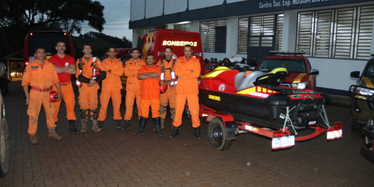 Primeiros bombeiros militares do CBMTO chegam para atuar no Rio Grande do Sul.JPG (Luiz Henrique Machado/Governo do Tocantins)