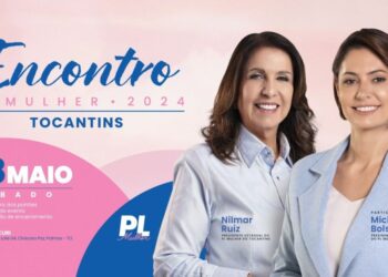Encontro do PL Mulher em Palmas com Michelle Bolsonaro já conta com mais de 1,5 mil pessoas inscritas