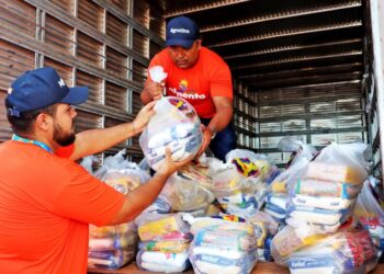 Ação “Agrotins alimenta quem precisa” arrecada mais de 130 toneladas de alimentos que serão encaminhados a instituições do Tocantins