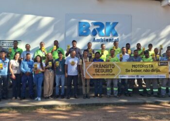 Maio Amarelo: BRK realiza campanha interna reforçando o comportamento seguro no trânsito para seus funcionários e contratados