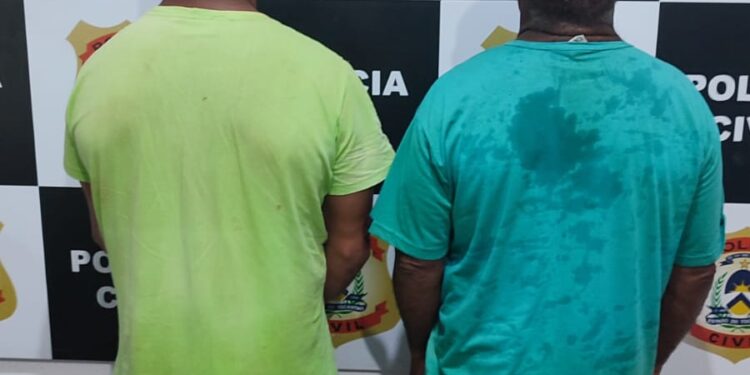 Operação da Polícia Civil do Tocantins resulta nas prisões de pai e filho no interior do Estado 