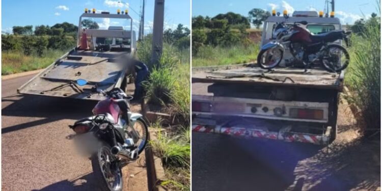 Moto com R$ 18 mil em multas é apreendida após ser parada por barulho excessivo no escapamento