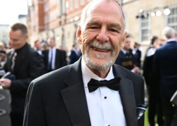 an Gelder no Olivier Awards 2022, em Londres Jeff Spicer/Getty Images for SOLT