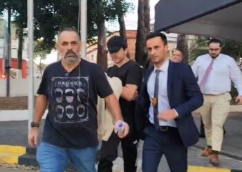 Fernando Sastre é preso em SP Reprodução/CNN Brasil