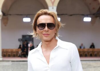 Matheus Mazzafera na Semana da Moda de Milão Arnold Jerocki - 20.set.23/Getty Images