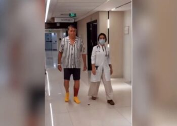 Bolsonaro está internado em hospital de São Paulo desde o dia 6 de maio Reprodução/Instagram