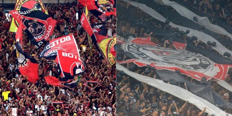 Flamengo e Corinthians seguem com as maiores torcidas do Brasil