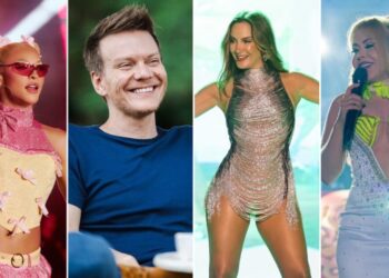 Pabllo Vittar, Michel Teló, Claudia Leitte e Joelma se apresentam na Virada Cultural de SP Foto 1 a 4: Reprodução/Instagram