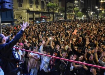 Encontro de dança Hip Hop durante Virada Cultural de 2022