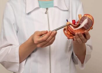 O balão intragástrico é colocado no estômago por endoscopia e promove o aumento da saciedade no paciente, levando à perda de peso unomat/GettyImages