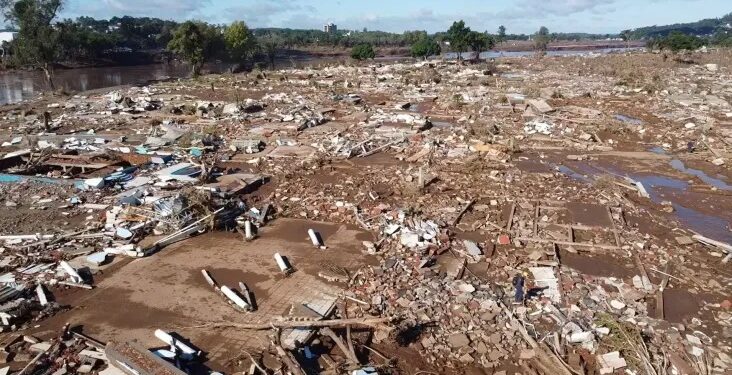 RS tem alerta de risco para inundações e deslizamentos neste sábado (18)