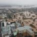 Cidade de Lajeado (RS) durante enchente de 2024
Crédito: Grupo A Hora