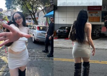 Antes de se apresentar no C6 Fest, Noah Cyrus passeia por São Paulo Reprodução/Instagram