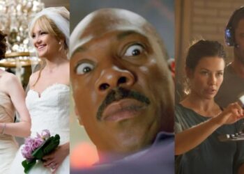 "Noivas em Guerra", "O Grande Dave" e "Gigantes de Aço" são os destaques da semana