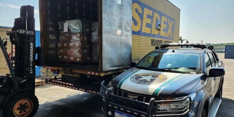 Mercadorias apreendidas serão entregues em unidade do fisco no RS
Divulgação: Receita Federal