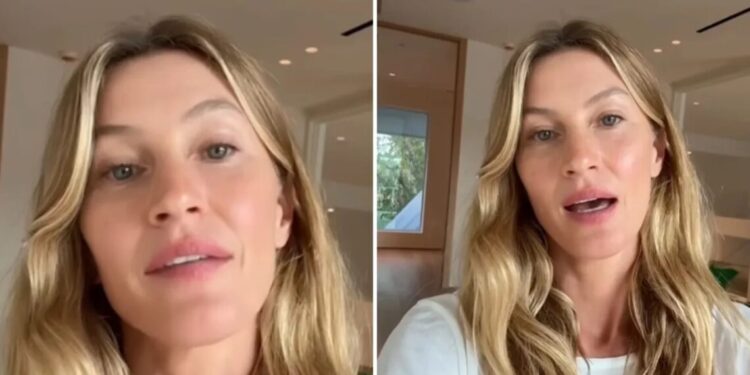 Gisele Bündchen agradece arrecadações em prol do RS
Reprodução/Gisele Bündchen/Instagram