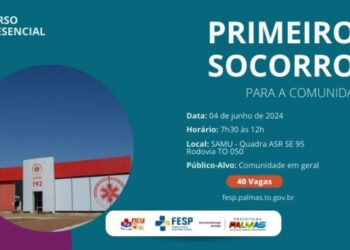 Fesp e Samu abrem inscrições para nova turma para de curso de primeiros socorros