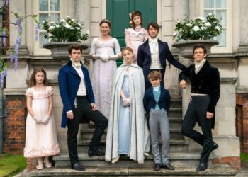 Os oitos irmãos Bridgerton Divulgação/Netflix
