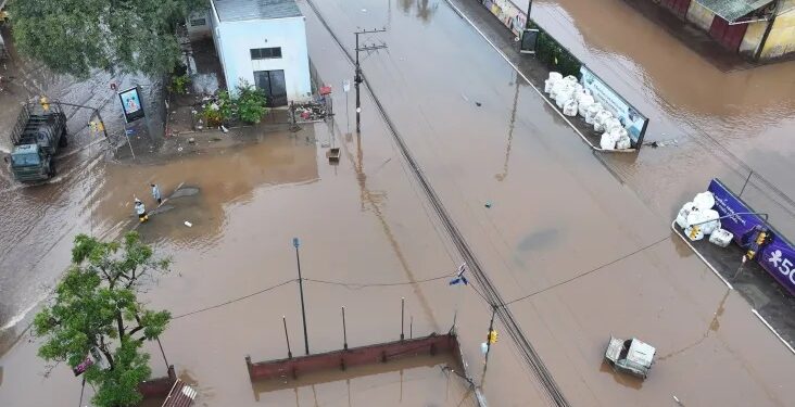 Porto Alegre registra o mês mais chuvoso da história