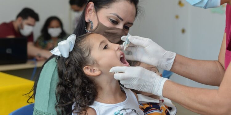 Saúde de Palmas inicia campanha de vacinação contra poliomielite na próxima segunda, 27