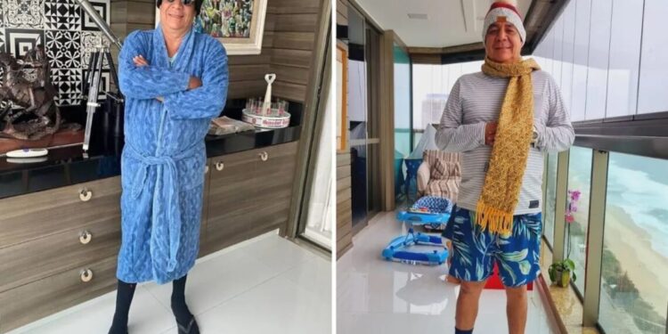 Zeca Pagodinho compartilha novo look de inverno e atualiza meme
