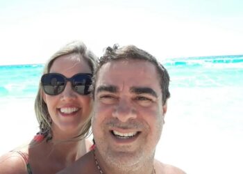 Walter José Roberte Borges e a esposa Daianny Coimbra Ulhoa. Reprodução: Redes Sociais