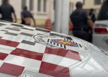 Imagem de viatura da Polícia Militar de São Paulo Reprodução/ Twitter PMESP