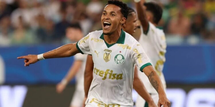 Palmeiras vence Cuiabá com gols de Lázaro e Estevão no Brasileiro
