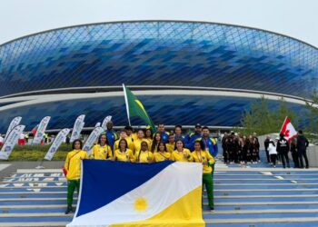 Tocantins representa o país com equipe feminina na abertura de Mundial de Futebol Escolar na China