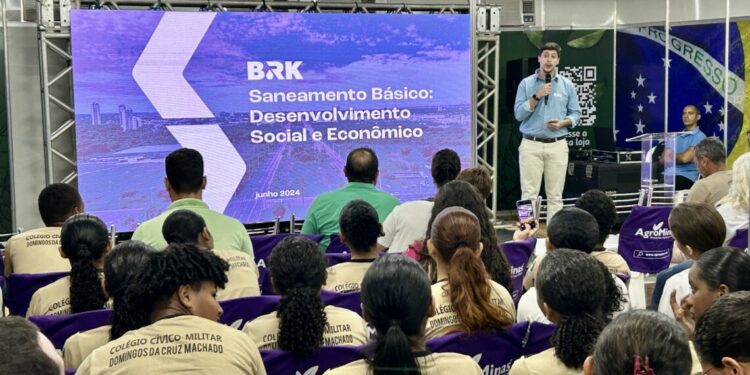 BRK apresenta sobre desenvolvimento social e econômico no âmbito do saneamento durante 2º Fórum das Águas de Araguaína