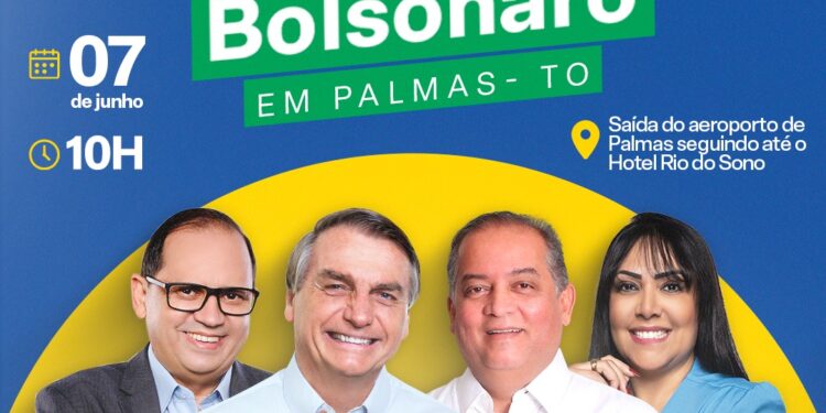 PL Tocantins realiza grande carreata para recepcionar Bolsonaro em Palmas