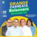 PL Tocantins realiza grande carreata para recepcionar Bolsonaro em Palmas