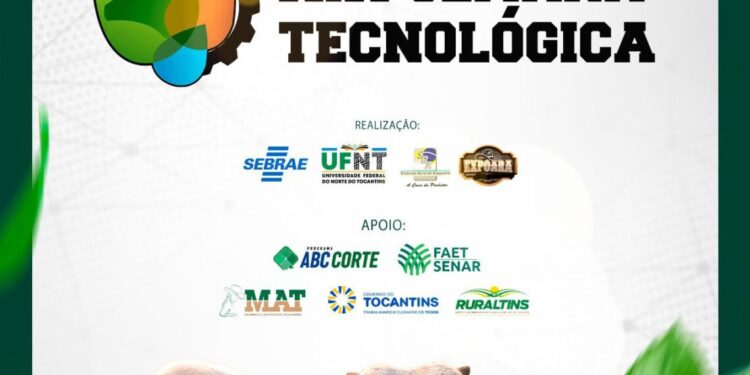 Semana Tecnológica do Agronegócio inicia nesta segunda na Expoara, em Araguaína