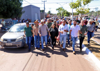 Governador Wanderlei Barbosa realiza a entrega de obras de pavimentação asfáltica no município de Novo Acordo