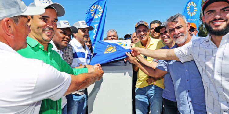 Governador Wanderlei Barbosa inaugura 50 km da rodovia TO-247 em Lagoa do Tocantins com investimento de R$ 80 milhões