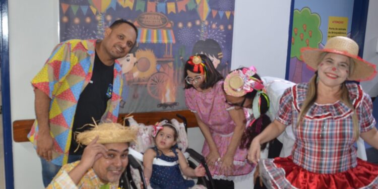 HGP promove ‘Circuito Junino’ para crianças internadas