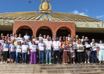 alerta para a sociedade propõe o fim da violência contra a pessoa idosa. Créditos: Marco Antônio Gama/Governo do Tocantins