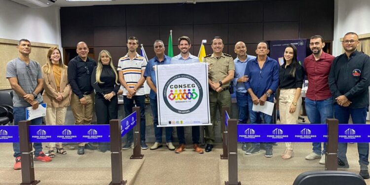 Em Miranorte, SSP-TO empossa nova diretoria do Conselho Comunitário de Segurança e fortalece parceria com a Comunidade