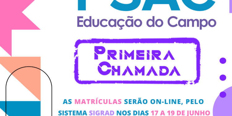 UFT convoca aprovados no Processo Seletivo por Análise Curricular em Educação do Campo de Arraias