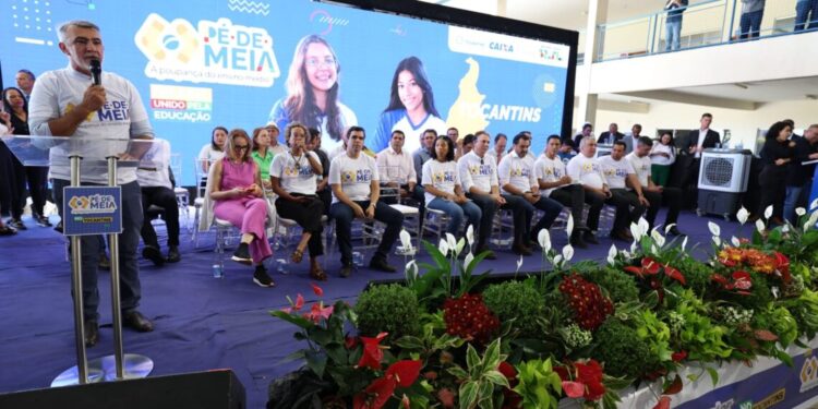 “Ajudará o aluno a ter um plano de vida”, diz Amélio Cayres sobre lançamento do Programa Pé-de-Meia no Tocantins