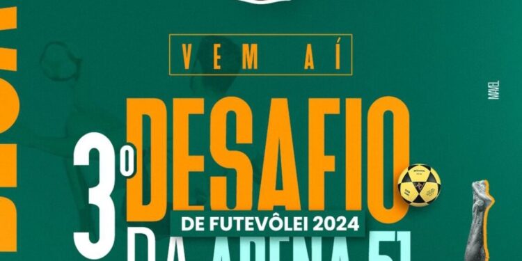 Arena 51 promove 3º desafio de futevôlei em Palmas