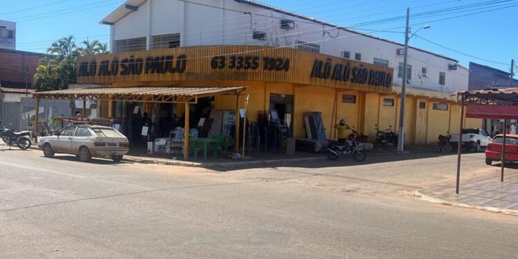 Ladrões roubam loja tradicional em Miranorte
