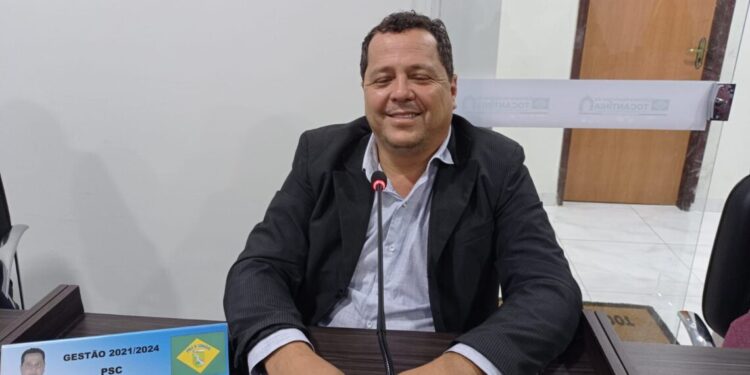 Vereador Edney Silva.
Foto: Portal LJ