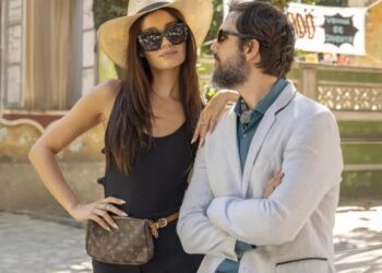 Eliana (Sophie Charlotte) decide seduzir Egídio (Vladimir Brichta) Crédito: Globo/Beatriz Damy