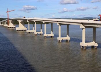 Ponte de Porto Nacional em abril de 2024 — Foto: Esequias Araujo/Governo do Tocantins