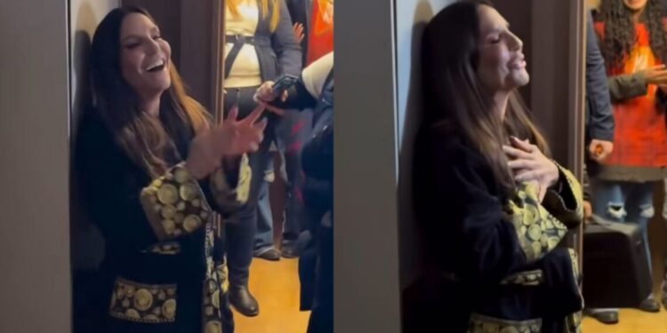 Ivete Sangalo leva susto ao ganhar festa surpresa; veja reação da cantora