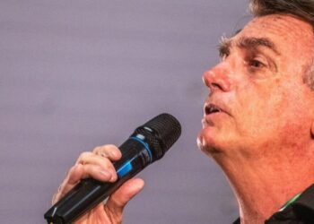 O ex-presidente Jair Bolsonaro