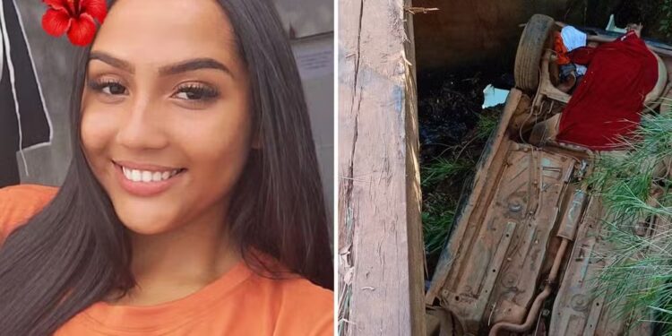 Gabriele Marques tinha 16 anos e morava em Guaraí — Foto: Arquivo pessoal/ Divulgação Bombeiros