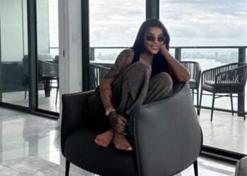 Novo apartamento de Ludmilla em Miami, no estado norte-americano da Flórida Crédito: Reprodução/Instagram